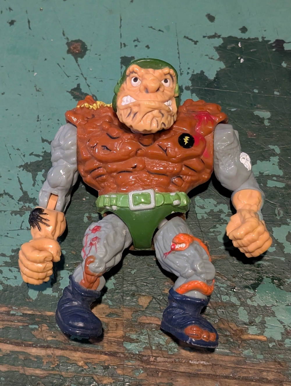 Teenage Mutant Ninja Turtles 1989 General Traag Vintage Action Figure Playmates